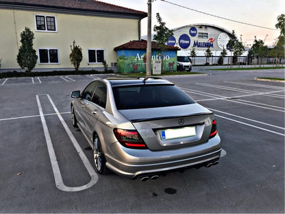 TERMINALI PER MERCEDES W204 W211 W203 R171 W219 W221 W463 LOOK 63 INOX CROMATI