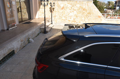 SPOILER TETTO ADATTO PER AUDI A6/S6 C8 AVANT 2018+ LOOK RS6 NERO LUCIDO