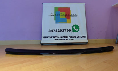SPOILER ADATTO PER MERCEDES CLASSE E W211 BERLINA 2003-2008 NERO LUCIDO