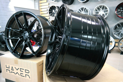 ADATTO per BMW 5 7 G Serie Audi Mercedes CERCHI IN LEGA 22 inch 5x112 HAXER HX036