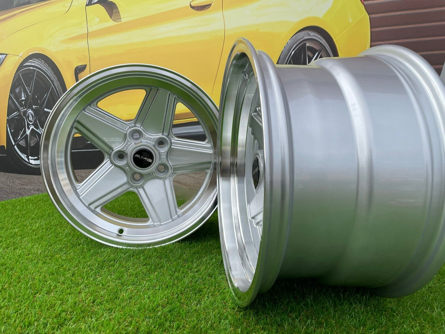 SUITABLE for Mercedes ES Sl CL 16 inch 5x112 8J + 9J AMG Penta 