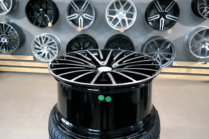 ADATTO per per Mercedes E S CLAS 20 inch 5x112 Stile AMG Multi Raggi Nero Ruote