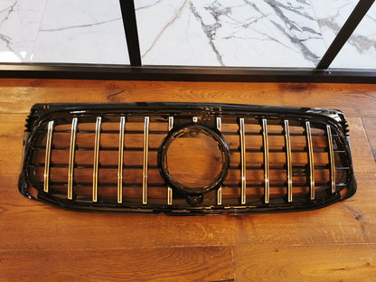 GRILLE SUITABLE FOR MERCEDES-BENZ GLB X247 AMG GT LOOK CHROME SPORTY DESIGN 