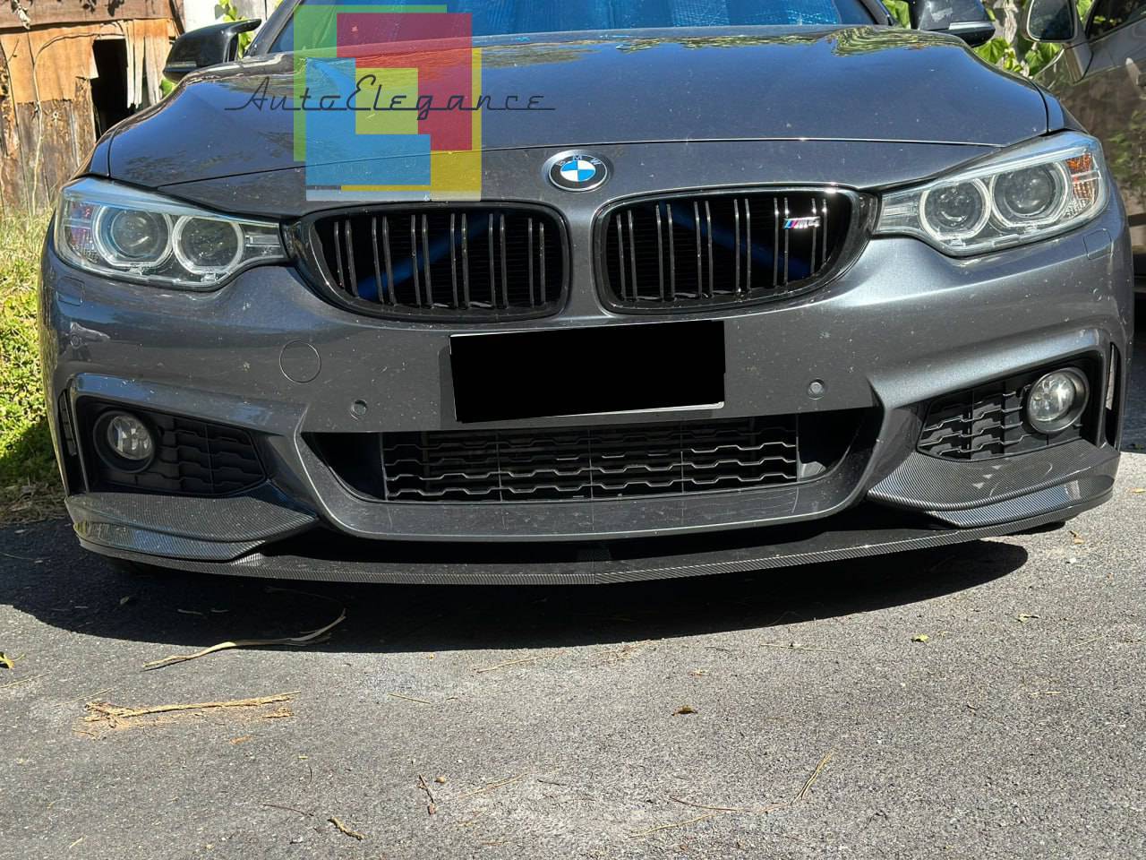 UNDER BUMPER SUITABLE FOR BMW 4 SERIES F32 F33 F36 MSPORT CARBON