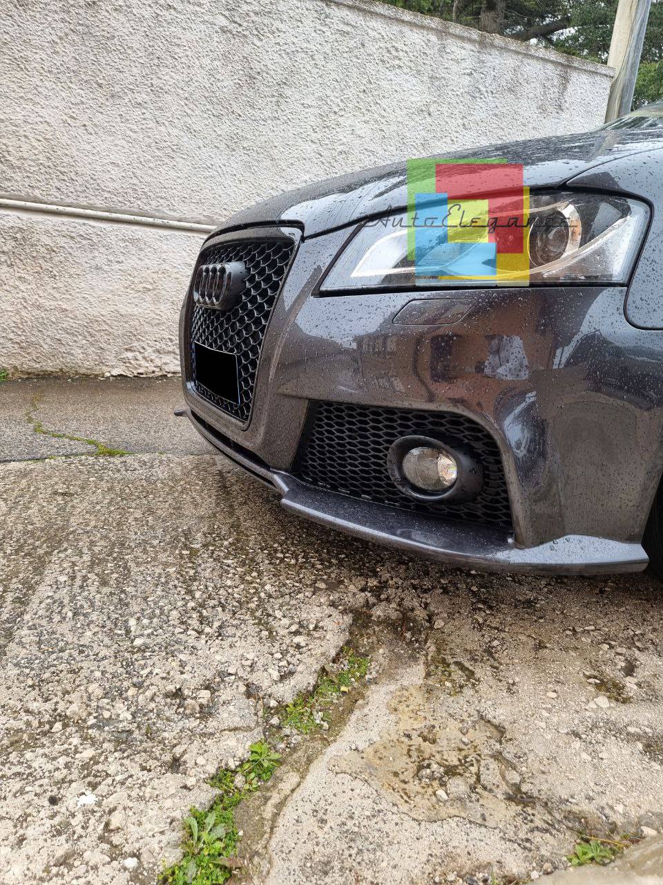 FRONT BUMPER SUITABLE FOR AUDI A3 8P LIFT RESTYLING 2008-2011 RS3 LOOK