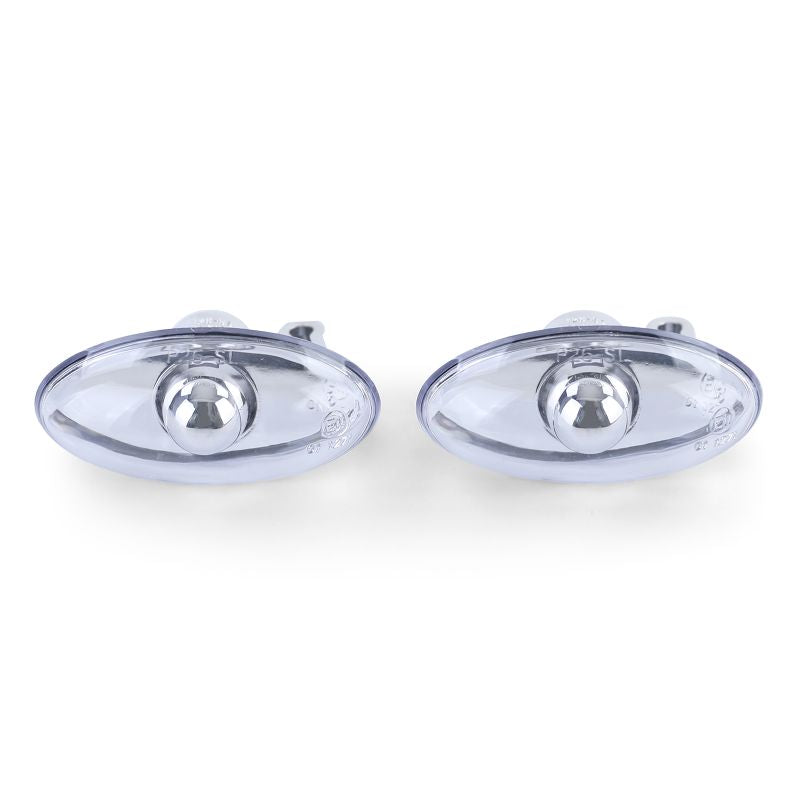 Coppia Frecce Laterali Cromate per Citroën C2 C3 C5 Xsara Picasso