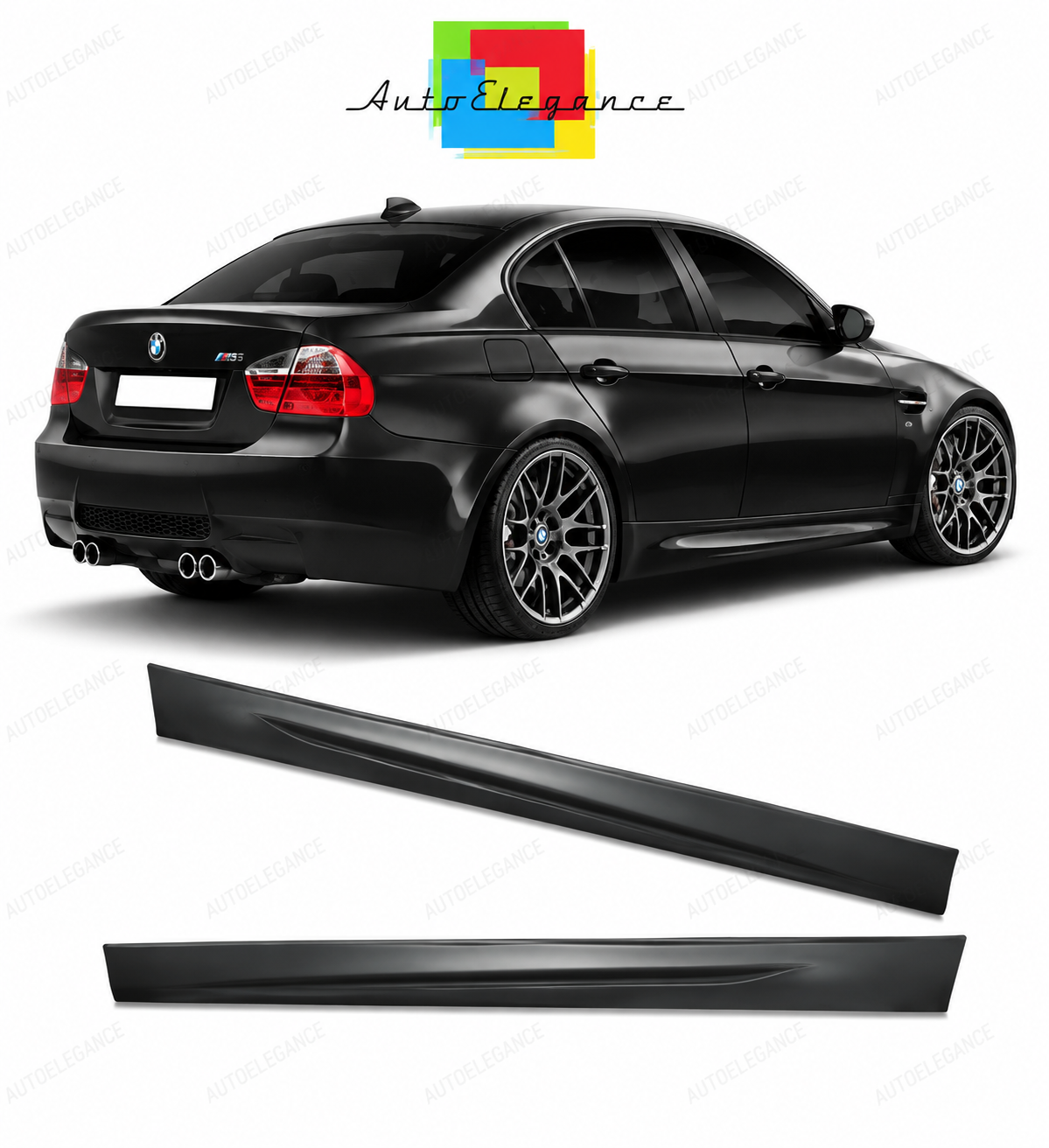 BODYKIT E36 + COUPE REAR LIGHTS WITH WHITE INDICATOR