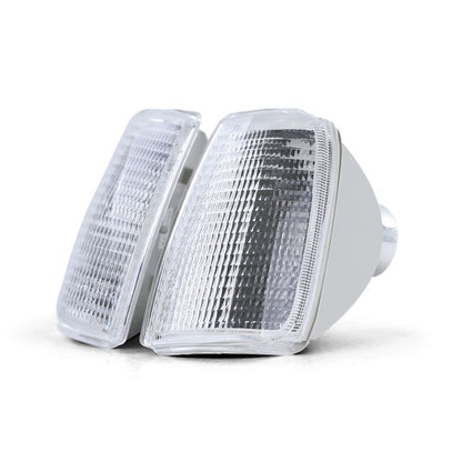 Coppia Frecce Anteriori Bianche per VW Polo 86C 1990-1994
