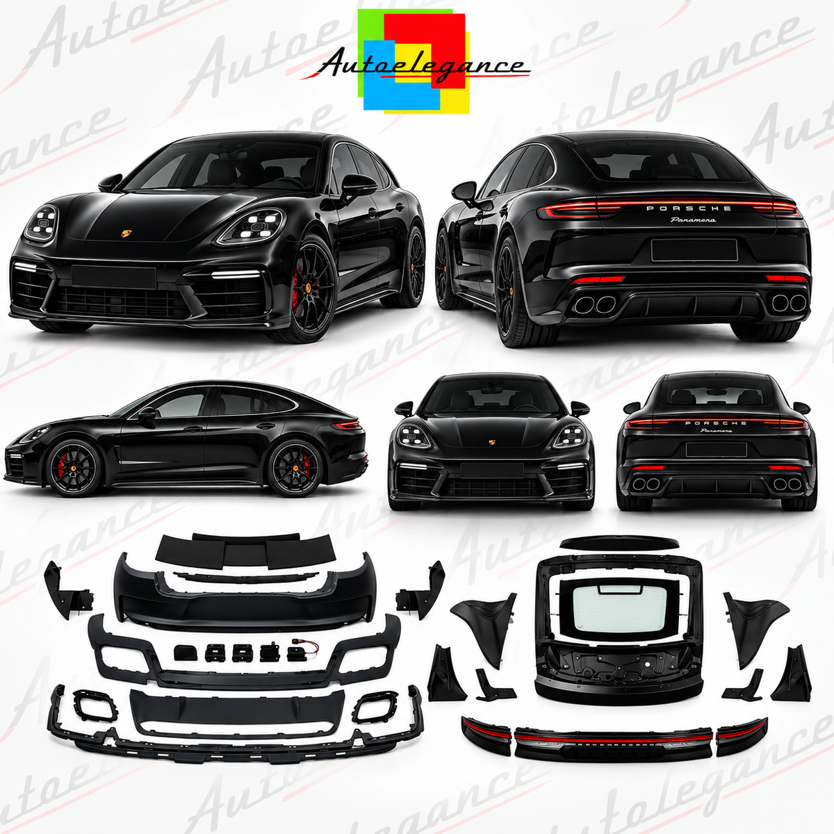 ART.10719 BODYKIT ADATTO  PER Porsche Panamera 970.1 / 970.2 Look 976
