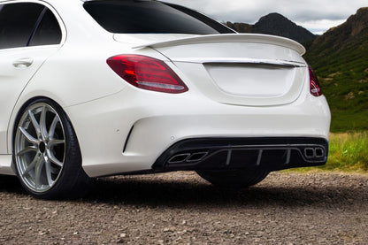 Terminali di Scarico adatto per Mercedes C-Class W205 GLC X253, C253