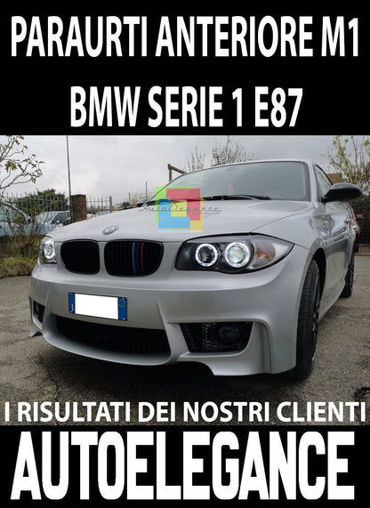 ⭐Paraurti anteriore adatto per BMW Serie 1 E81 E82 E87 E88 (2004-2011) 1M Desig⭐