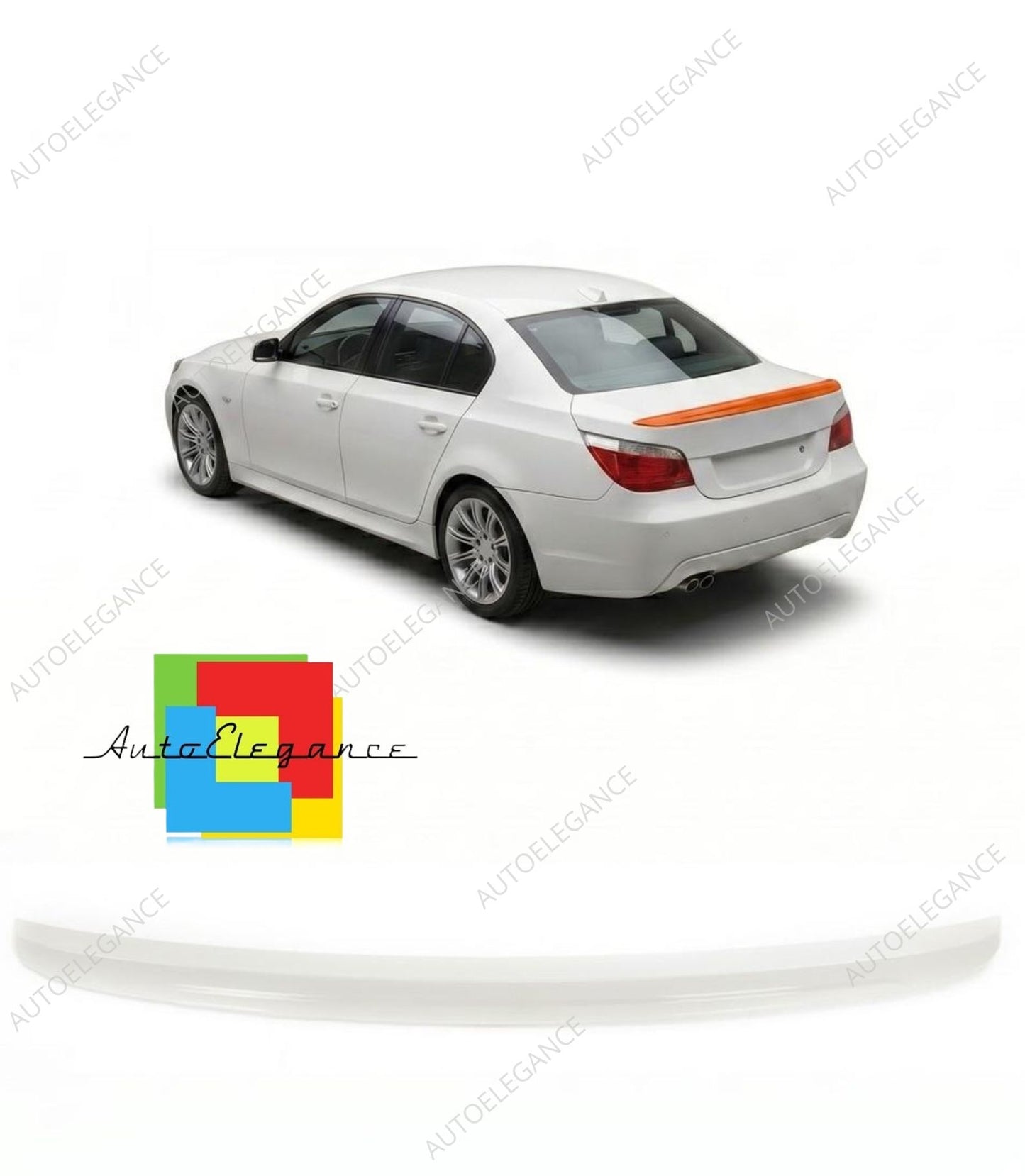 👉Spoiler Posteriore Grezzo (Verniciabile) per BMW Serie 5 E60 Berlina 01-10👈