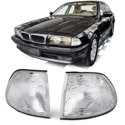Coppia Frecce Anteriori Bianche per BMW Serie 7 E38 (1994–1998)