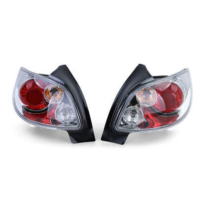 Coppia Fanali Posteriori Cromati Peugeot 206 3/5 Porte 1998-2009