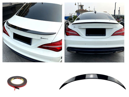 6538 ⭐SPOILER NERO LUCIDO Adatto per Mercedes C117 classe CLA⭐