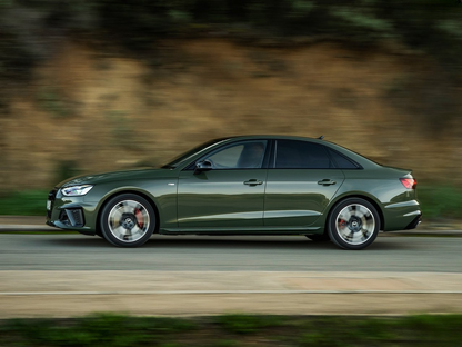 MINIGONNE LATERALI ADATTE PER AUDI A4 B9 8W AVANT BERLINA SLINE S4 LOOK GREZZO