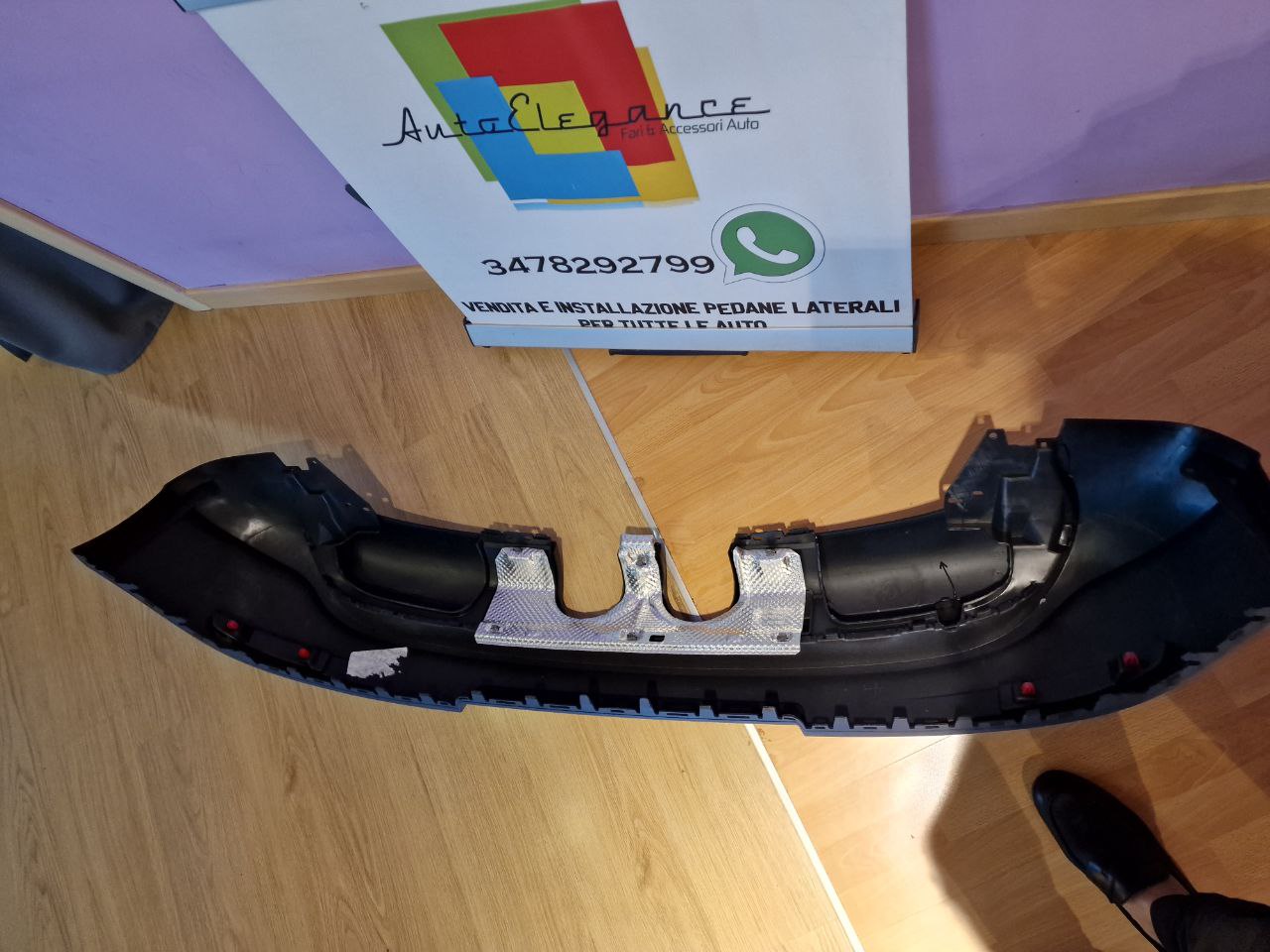 DIFFUSORE POSTERIORE ADATTO PER VW GOLF 5 LOOK R32 GREZZO + CATARINFRAGNETI