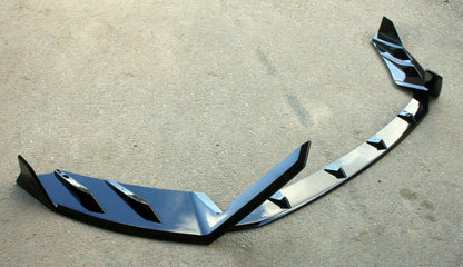 SPLITTER 3 PEZZI ADATTO PER SEAT IBIZA 5 6J FR 2017+ LOOK NERO LUCIDO