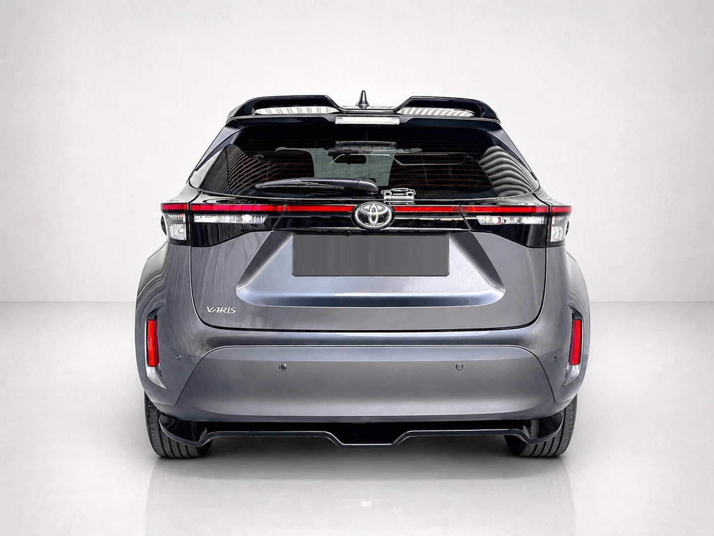 👉Splitter Posteriore adatto per Toyota Yaris Cross 2020- ABS Nero Lucido👈