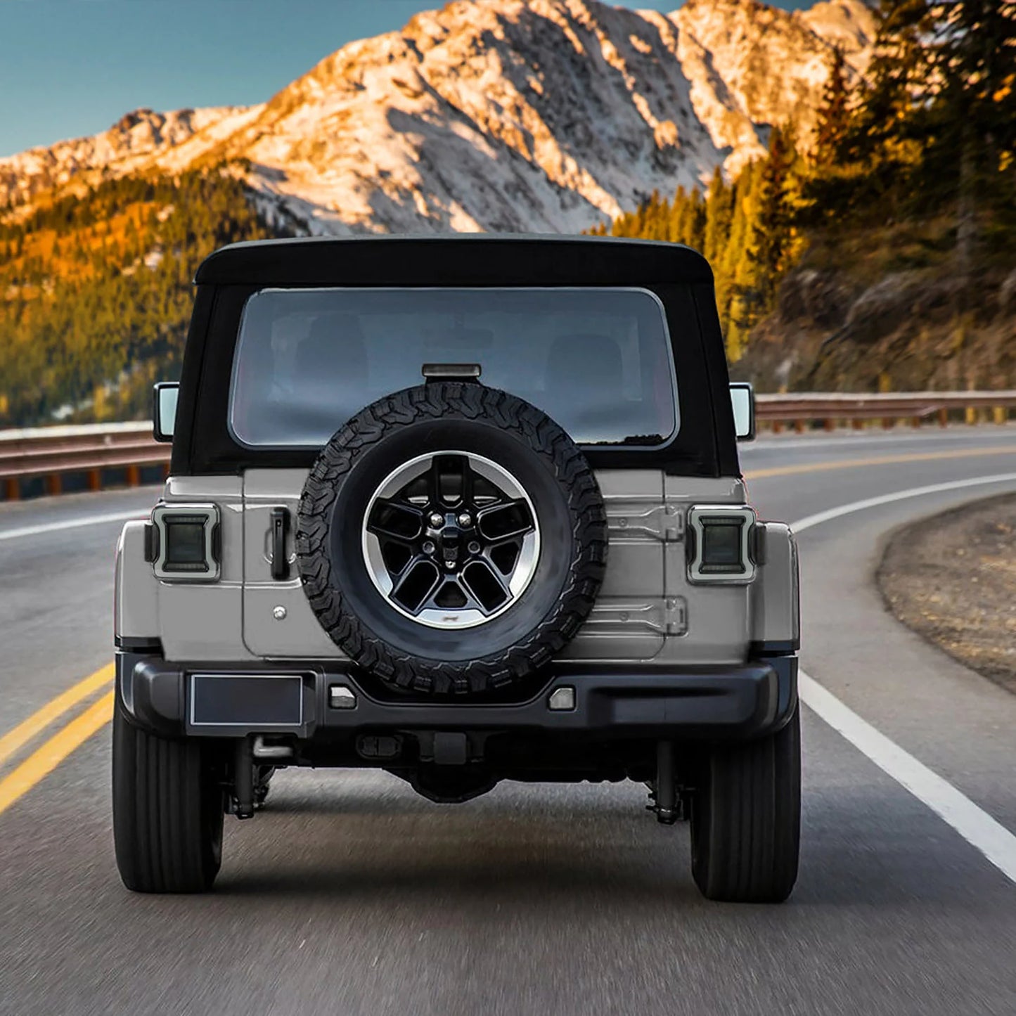 Fari e fanali posteriori Full LED da 9 pollici per Jeep Wrangler JL, JLU dal 2018 in poi (non adatto a JK)