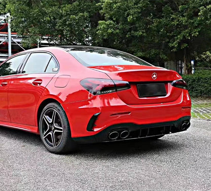 BODYKIT ADATTO PER MERCEDES CLASSE A W177 SEDAN 2018+ LOOK A45 DESIGN SPORTIVO