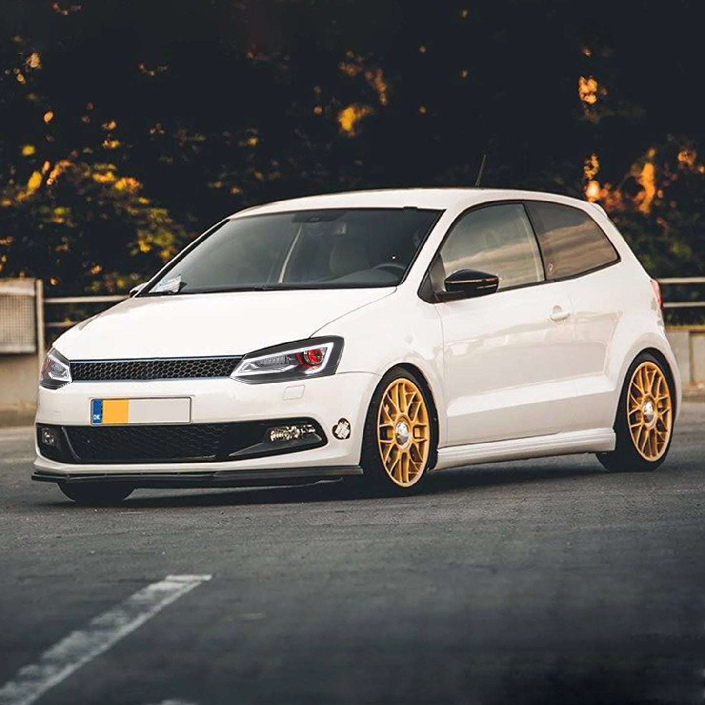 Volkswagen Polo 2011-2017 Dual Beam LED Headlights (Not for GTI/GTR Models) 