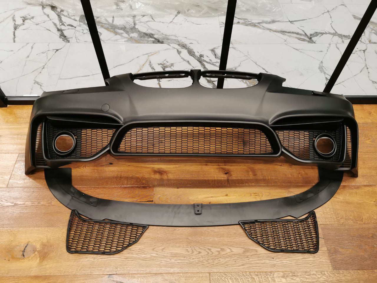 FRONT BUMPER SUITABLE FOR BMW 5 SERIES E60 E61 2003-2010 M4 LOOK