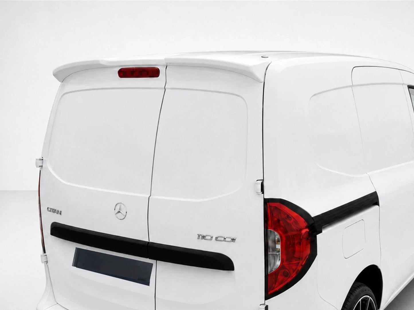 👉Spoiler tetto posteriore porte a battente Mercedes Citan MK2 22- PU grezzo👈
