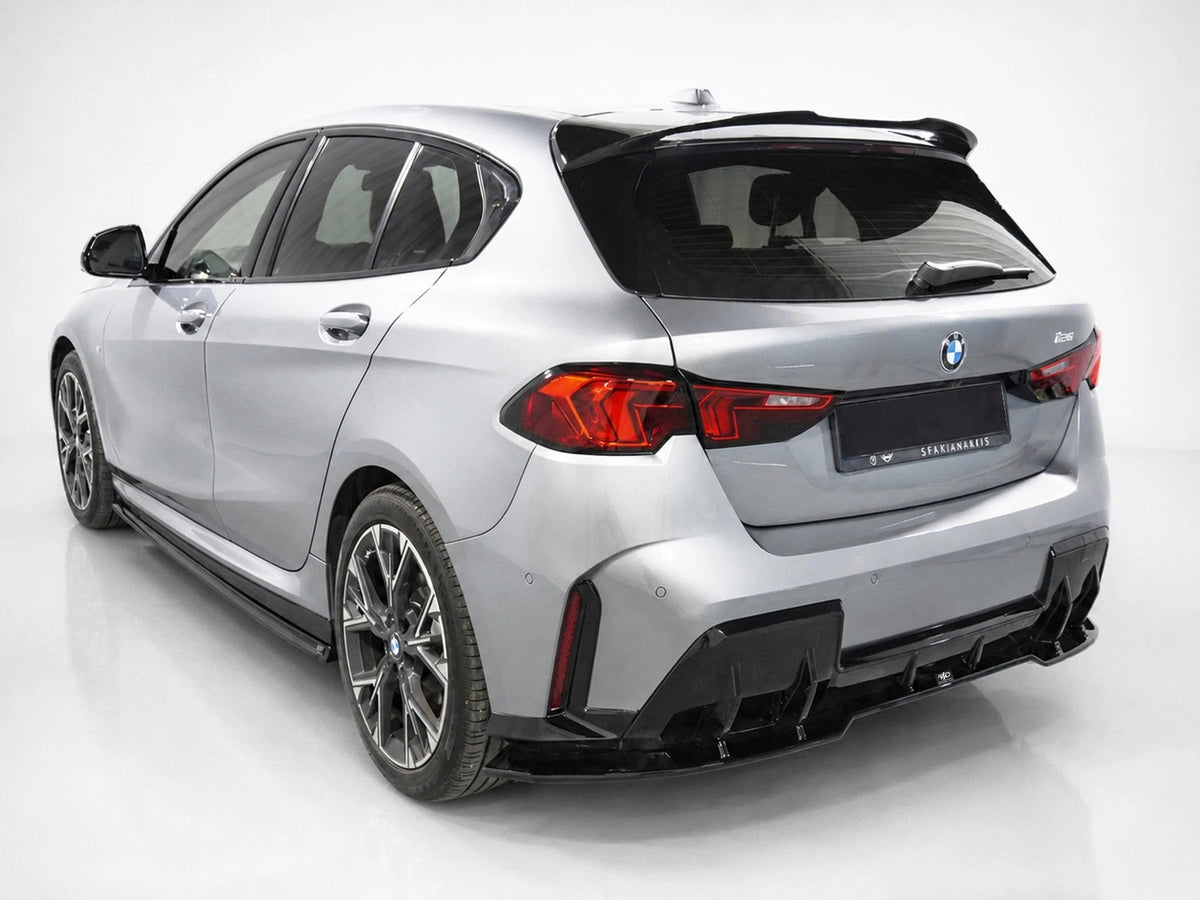 👉Splitter posteriore per BMW Serie 1 F70 M-Pack (2024-) ABS nero lucido👈