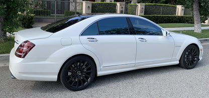 MINIGONNE ADATTE PER MERCEDES CLASSE S W221 2005-2013 LONG LOOK AMG S65