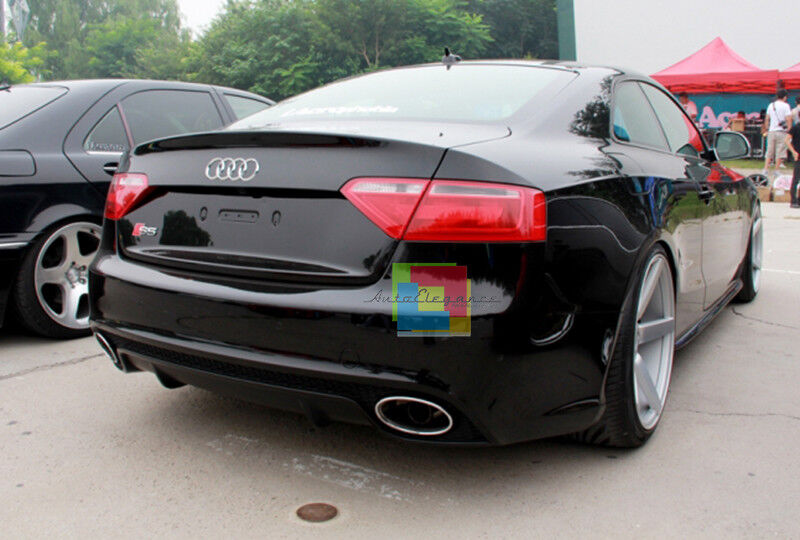 DIFFUSER SUITABLE FOR AUDI A5 COUPE 2007-2011 SLINE LOOK RS5 DTM SPORTY DESIGN