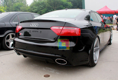 DIFFUSER SUITABLE FOR AUDI A5 COUPE 2007-2011 SLINE LOOK RS5 DTM SPORTY DESIGN