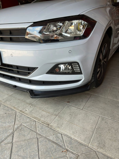 SPLITTER POLO AW1 2017+ STANDARD LOOK EVO NERO LUCIDO