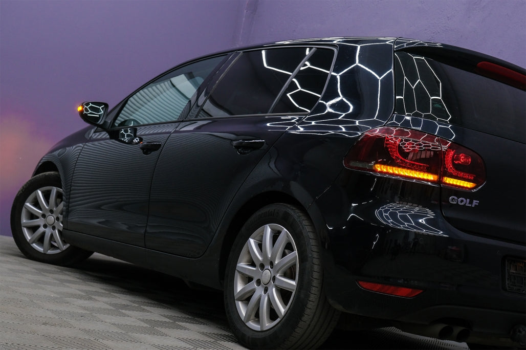 FULL LED REAR LIGHTS SUITABLE FOR VW GOLF 6 (2008-2013) LOOK R20