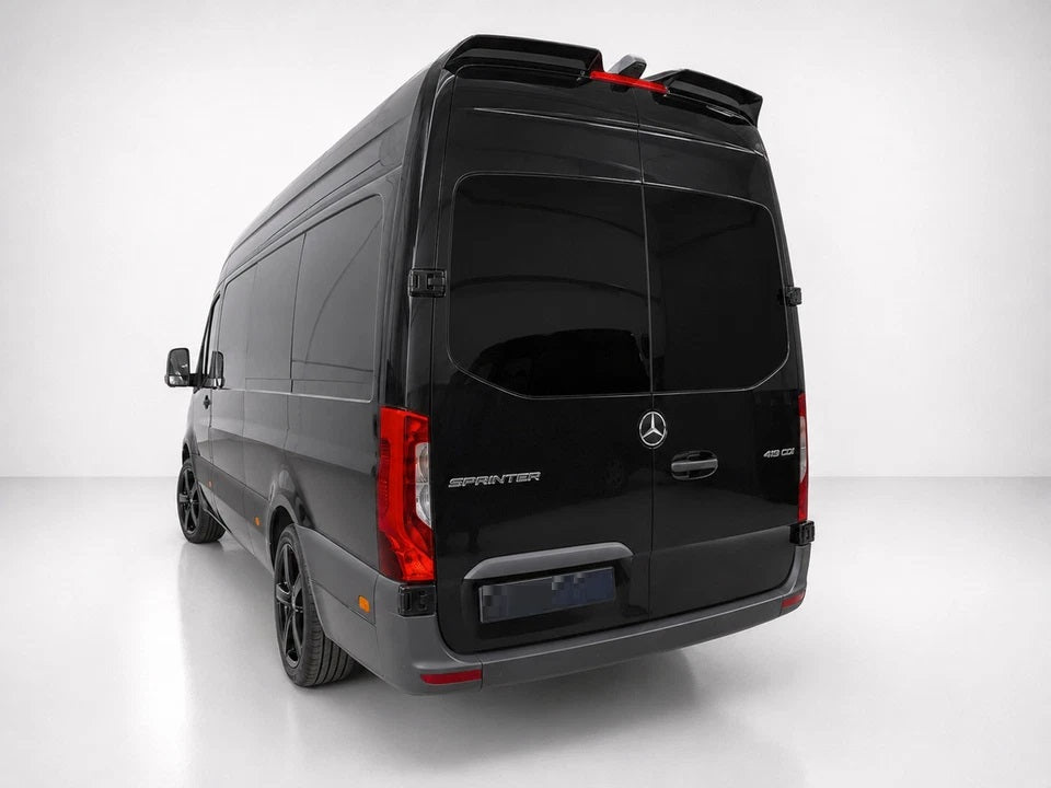 👉Spoiler posteriore sul tetto Mercedes Sprinter H2 MK2/MK3 PU Non Verniciato👈