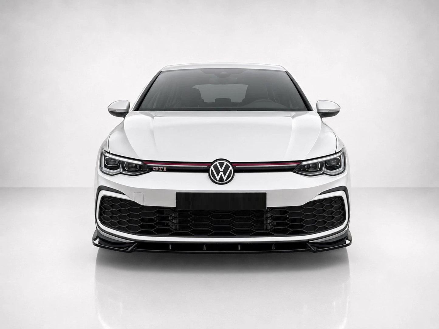 👉Splitter Anteriore per VW Golf MK8 GTI GTE R-Line 19-24 Nero Lucido👈