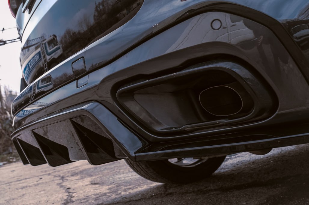 DIFFUSER SUITABLE FOR BMW X5 G05 2018-2022 MSPORT LOOK GLOSS BLACK