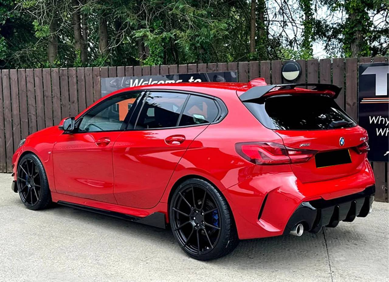 🤩SPOILER SUITABLE FOR BMW SERIES F40 TUNING LOOK GLOSSY BLACK