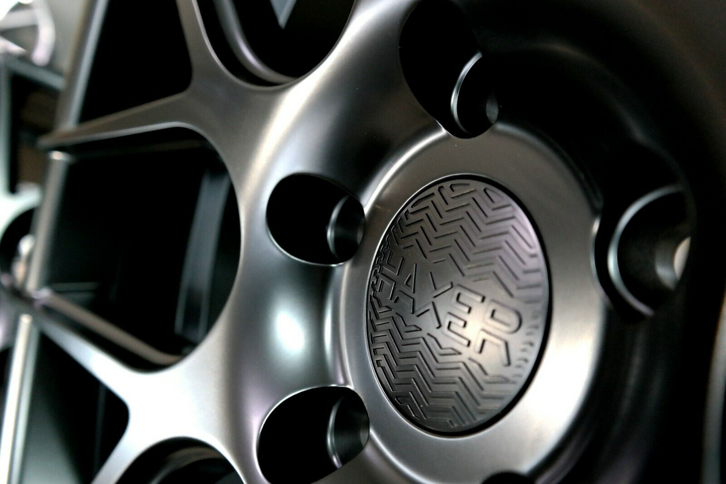 ADATTO per Audi Mercedes Concavo Ruote Nero Csl 18 inch 5x112 haxer HX022