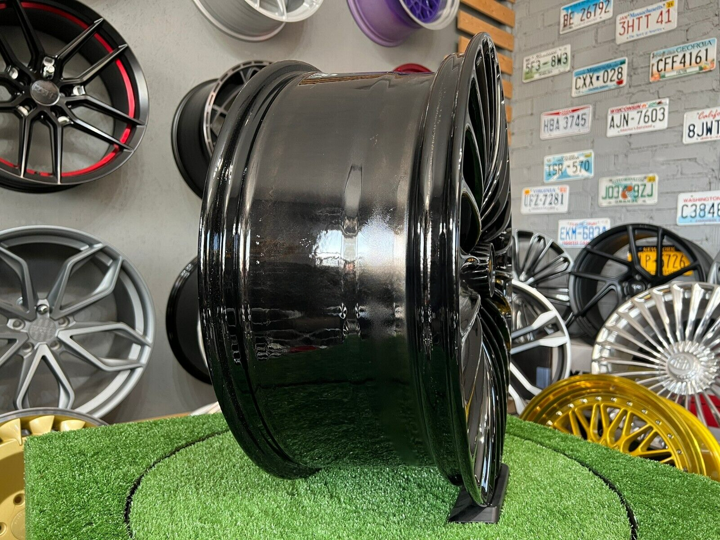 ADATTO per Mercedes Benz E S Classe 20 inch 5X112 Lusso maybach style Nero Ruote