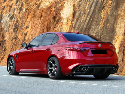 SPOILER COFANO ADATTO PER ALFA ROMEO GIULIA 2015-2021 DESING SPORTIVO Carbon Look