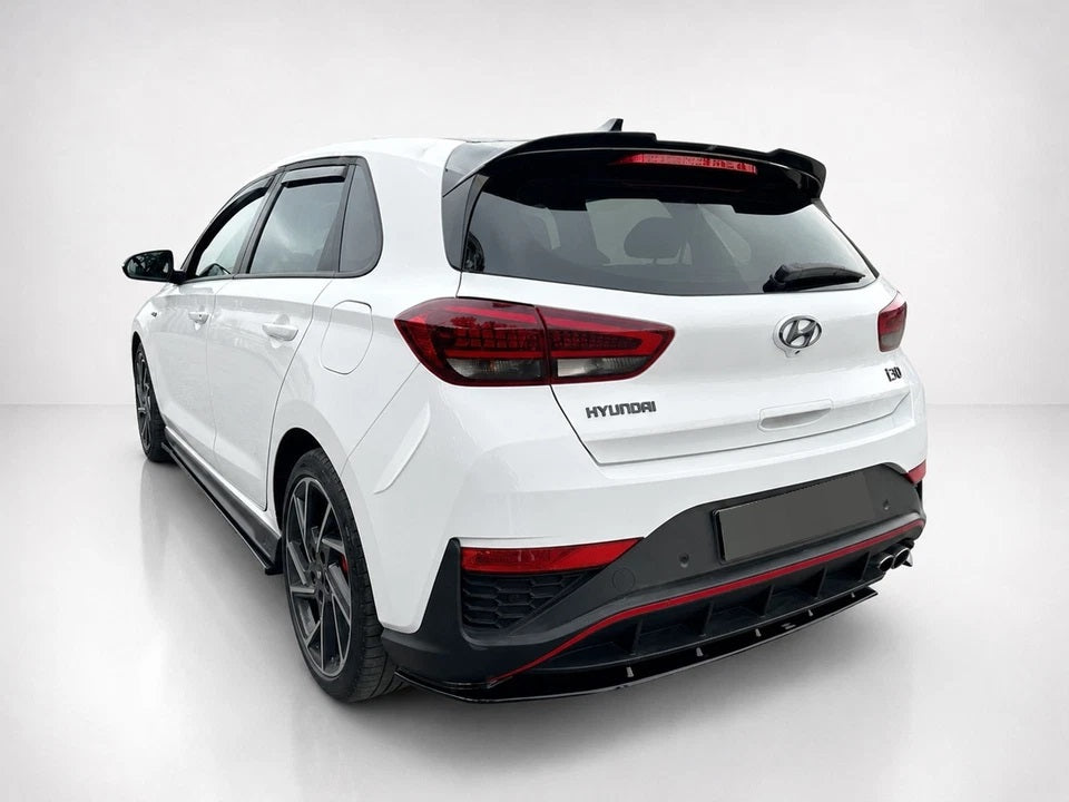 👉Gonne Laterali Prolunghe per Hyundai i30 N MK3 2016+ Nero Lucido👈