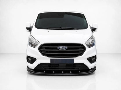 👉Splitter Anteriore ABS Nero Lucido per Ford TransitCustom Mk1 Facelift 18-23👈