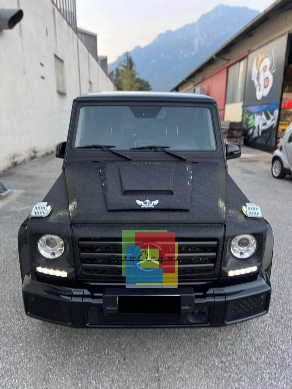 HOOD AIR INTAKE SUITABLE FOR MERCEDES-BENZ G-CLASS W461 W463 W464 RAW