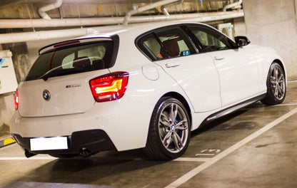 SPOILER ADATTO PER BMW SERIE 1 F20 F21 2011-2019 LOOK MSPORT + DEFLETTORI