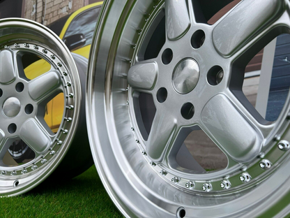 SUITABLE for BMW E36 E90 E46 17 inch 5x120 Dx Xd AC Schnitzer Deep Dish Style 