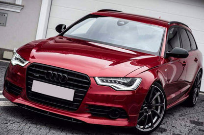SOTTO PARAURTI ANTERIORE ADATTO PER AUDI A6 4G C7 2011-2014 LOOK TUNING GREZZO