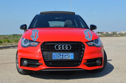 ⭐Headlight set suitable for Audi A1 10-18 H7+LED+MOTOR⭐