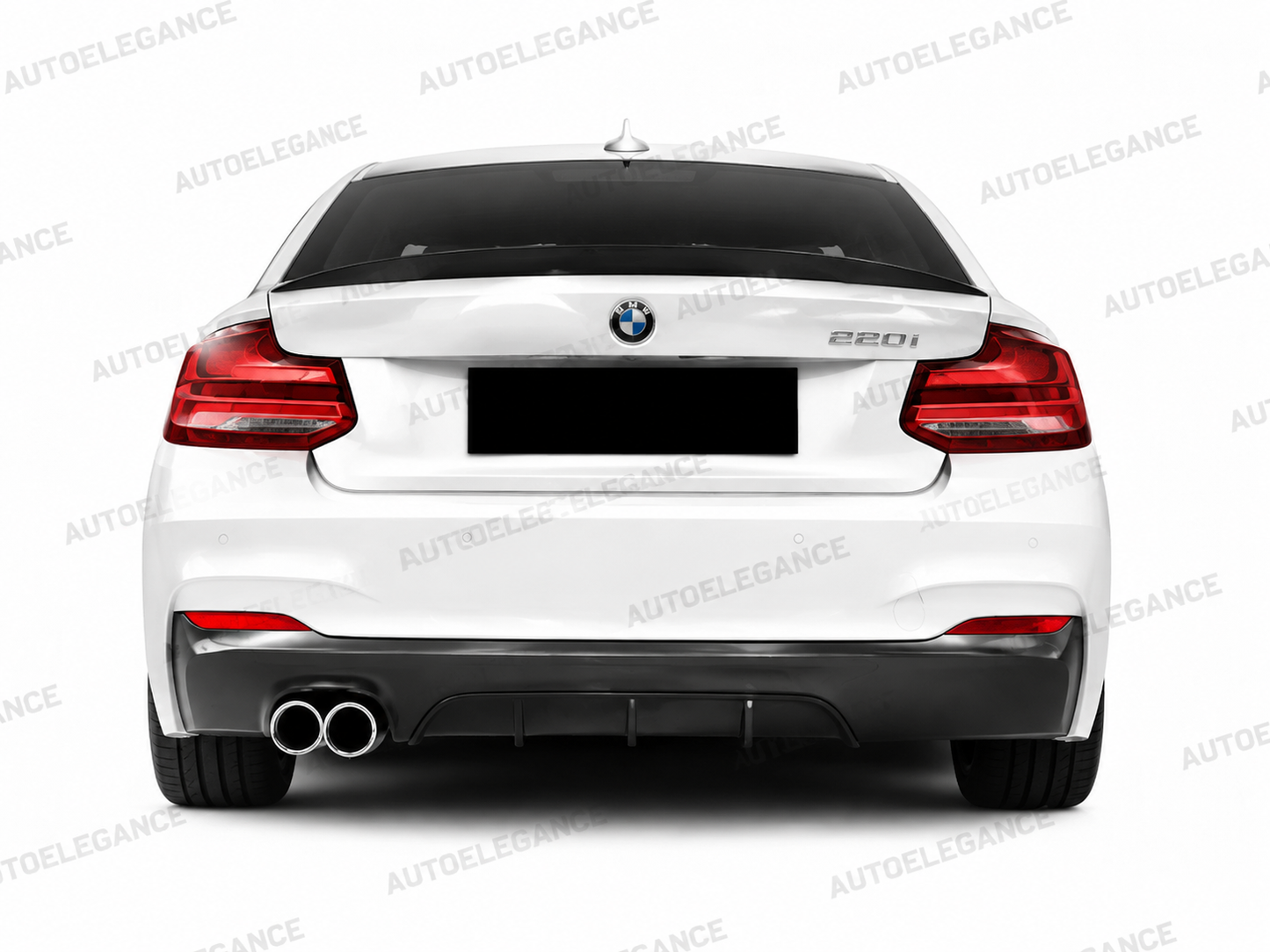 👉ART.10362 DIFFUSORE MP A USCITA SINGOLA CON DOPPIO SILENZIATORE - BMW F22 / F23👈