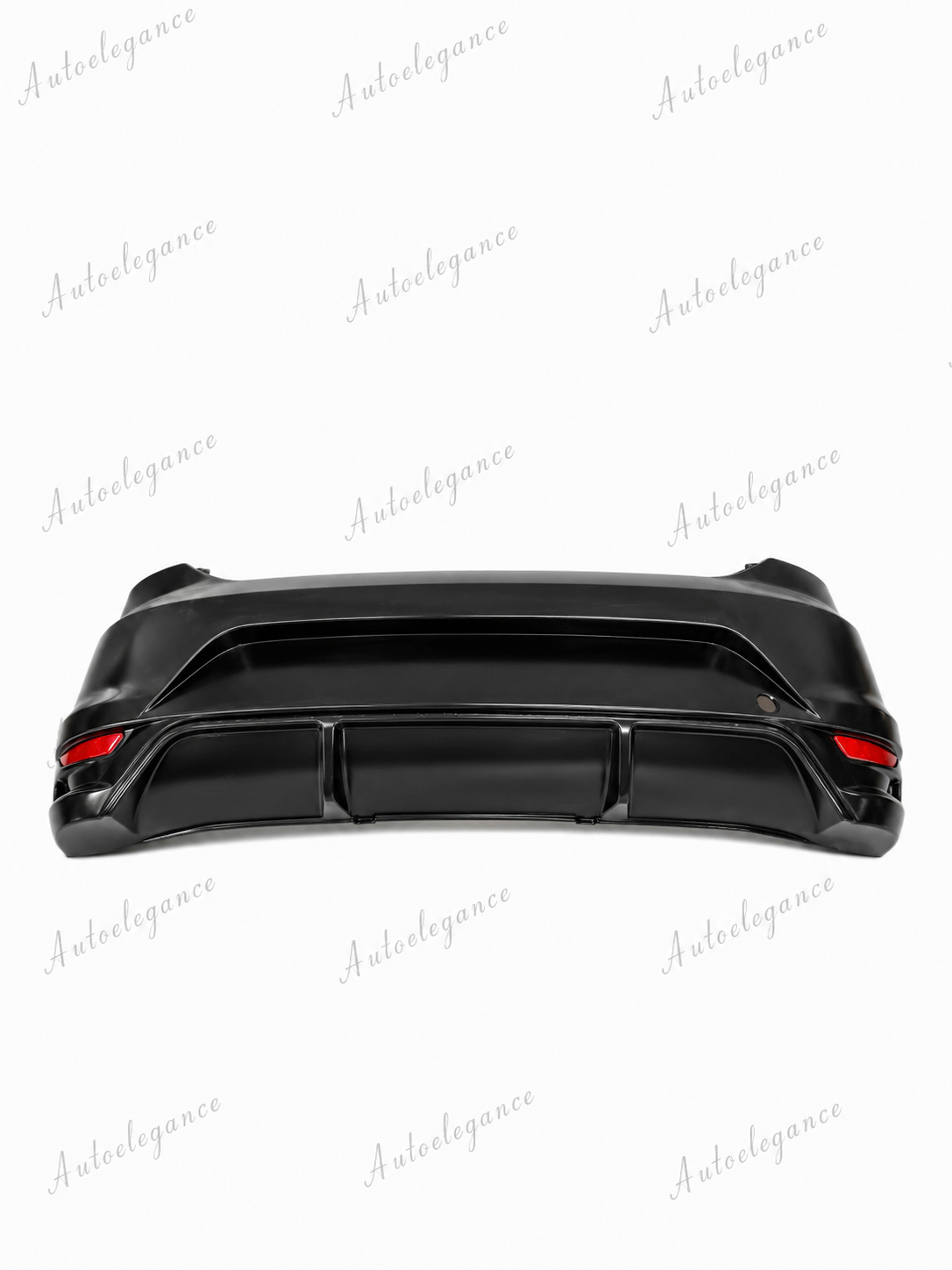 🔥ART.0858 PARAURTI POSTERIORE PER SEAT LEON 5F 5 PORTE LOOK FR CON USCITA 1+1🔥